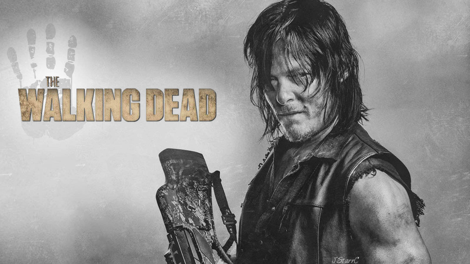 Daryl Dixon From Walking Dead. Background