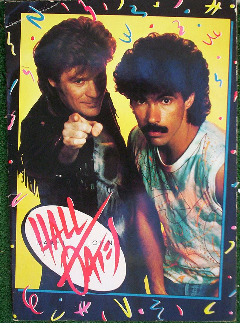 Daryl Hall John Oates Retro Vintage Poster