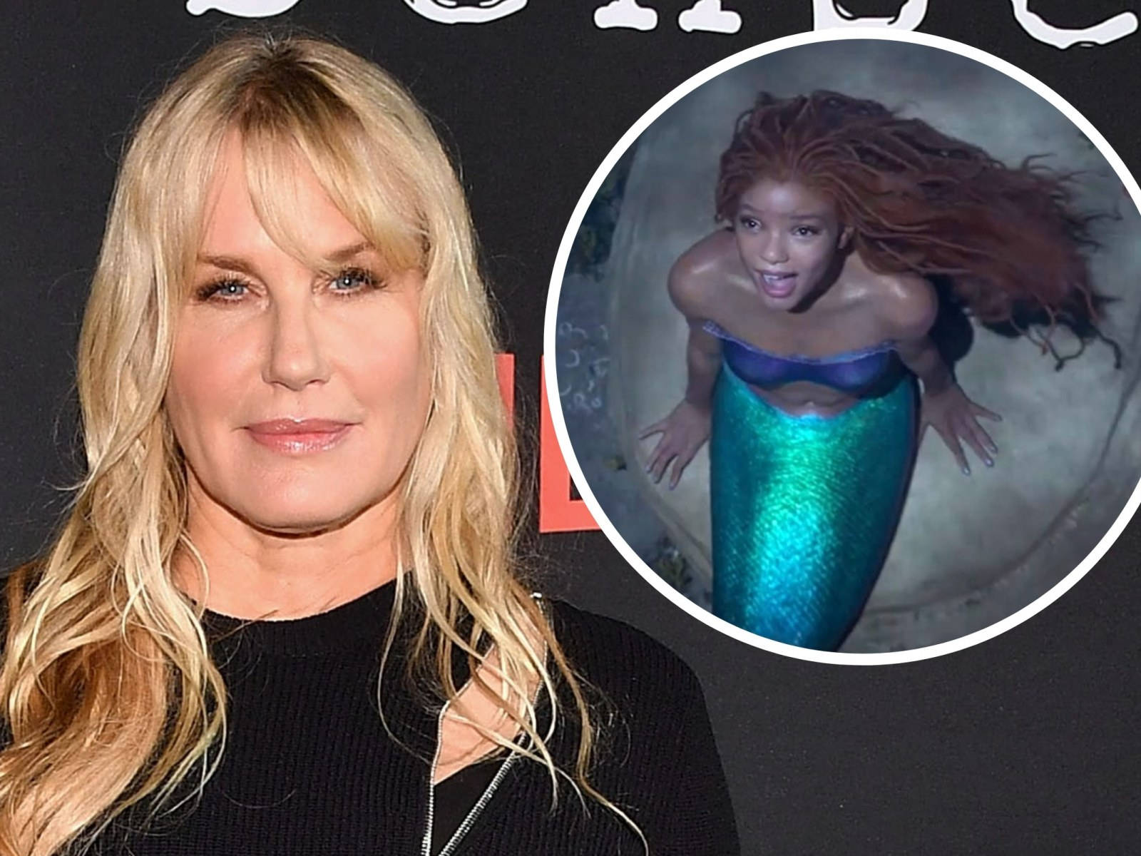 Daryl Hannah And Halle Bailey Background