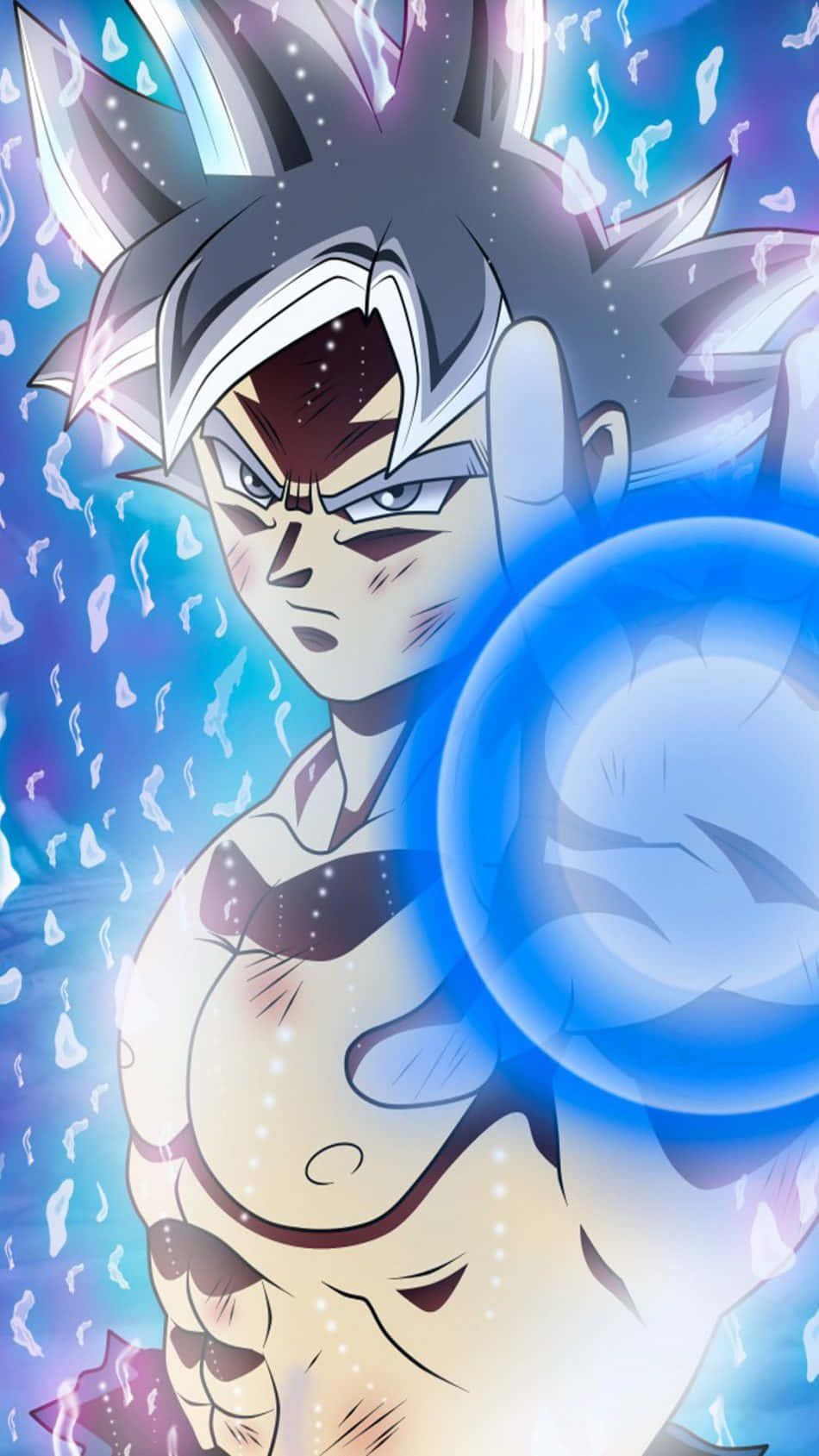 Daunting Dragon Ball Goku Ultra Instinct Background