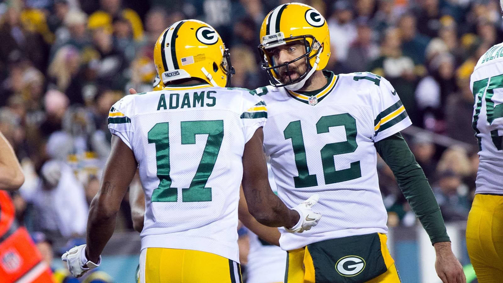 Davante Adams And Aaron Rodgers Background