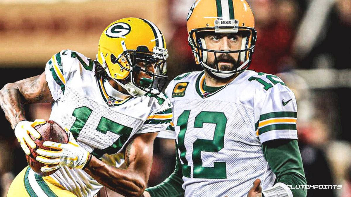 Davante Adams And Rodgers Background