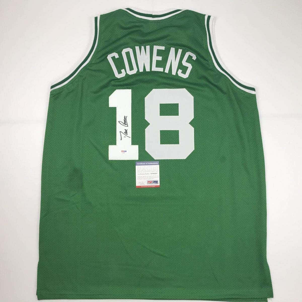 Dave Cowens Jersey No.18 Background