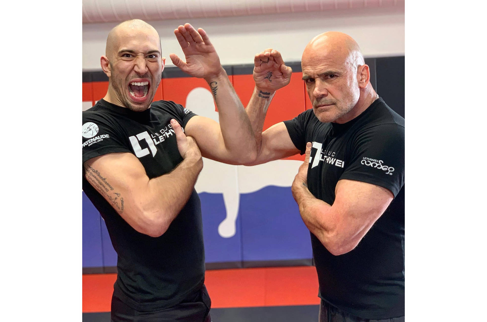 Dave Leduc And Bas Rutten