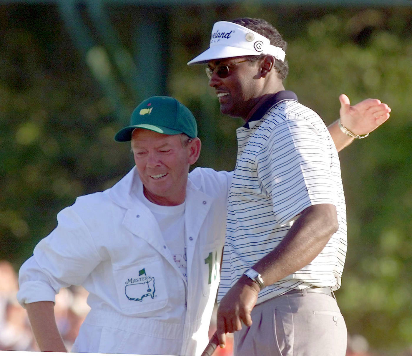 Dave Renwick And Vijay Singh Background