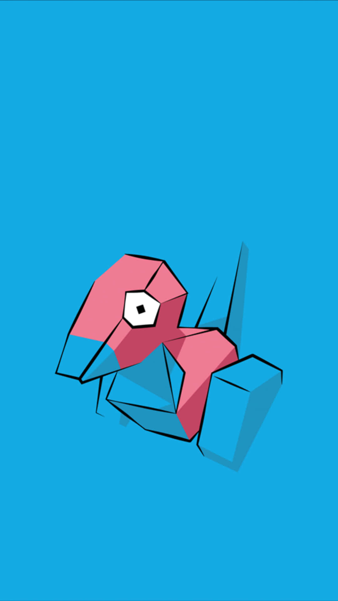 Dave2d Cyan Porygon Background