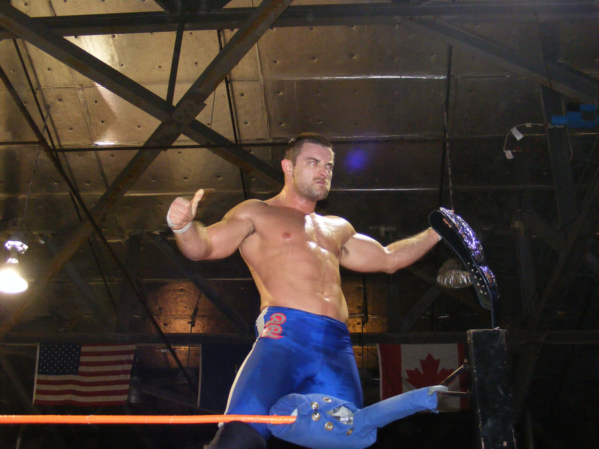 Davey Richards Champion Of The 2cw 2010 Event Background