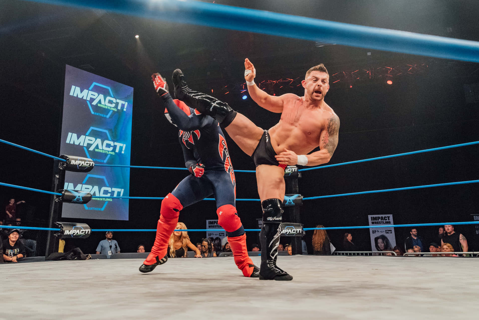 Davey Richards Kick Suicide Impact Wrestling Background