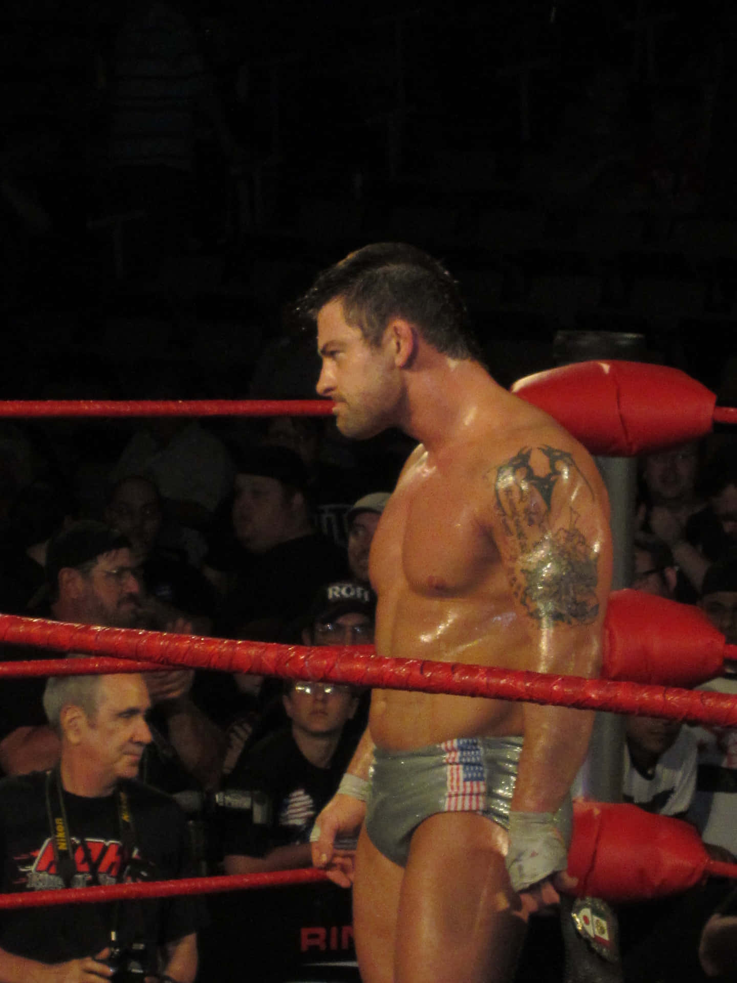 Davey Richards Roh World Championship Side Shot Background