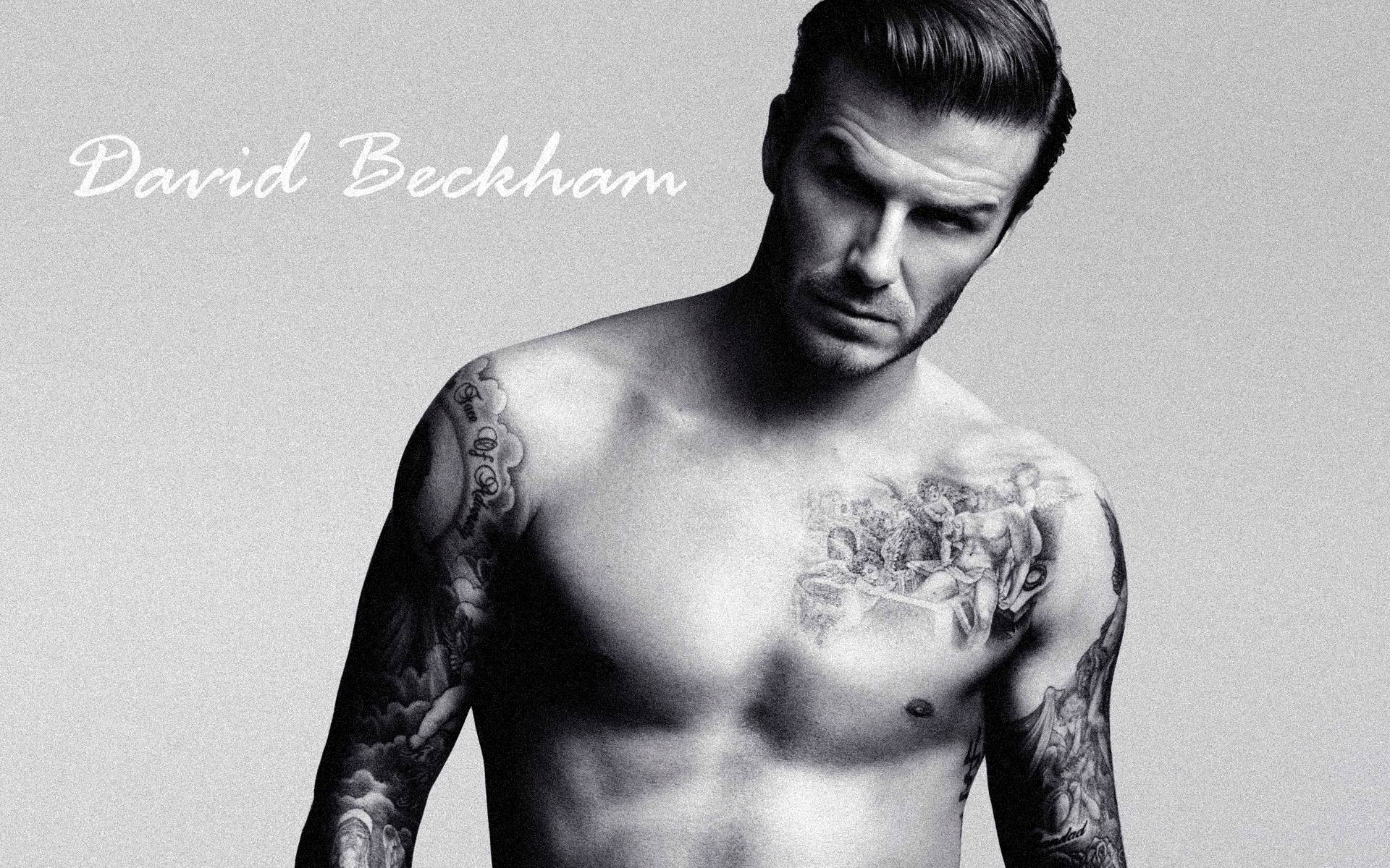 David Beckham - Iconic Footballer Background