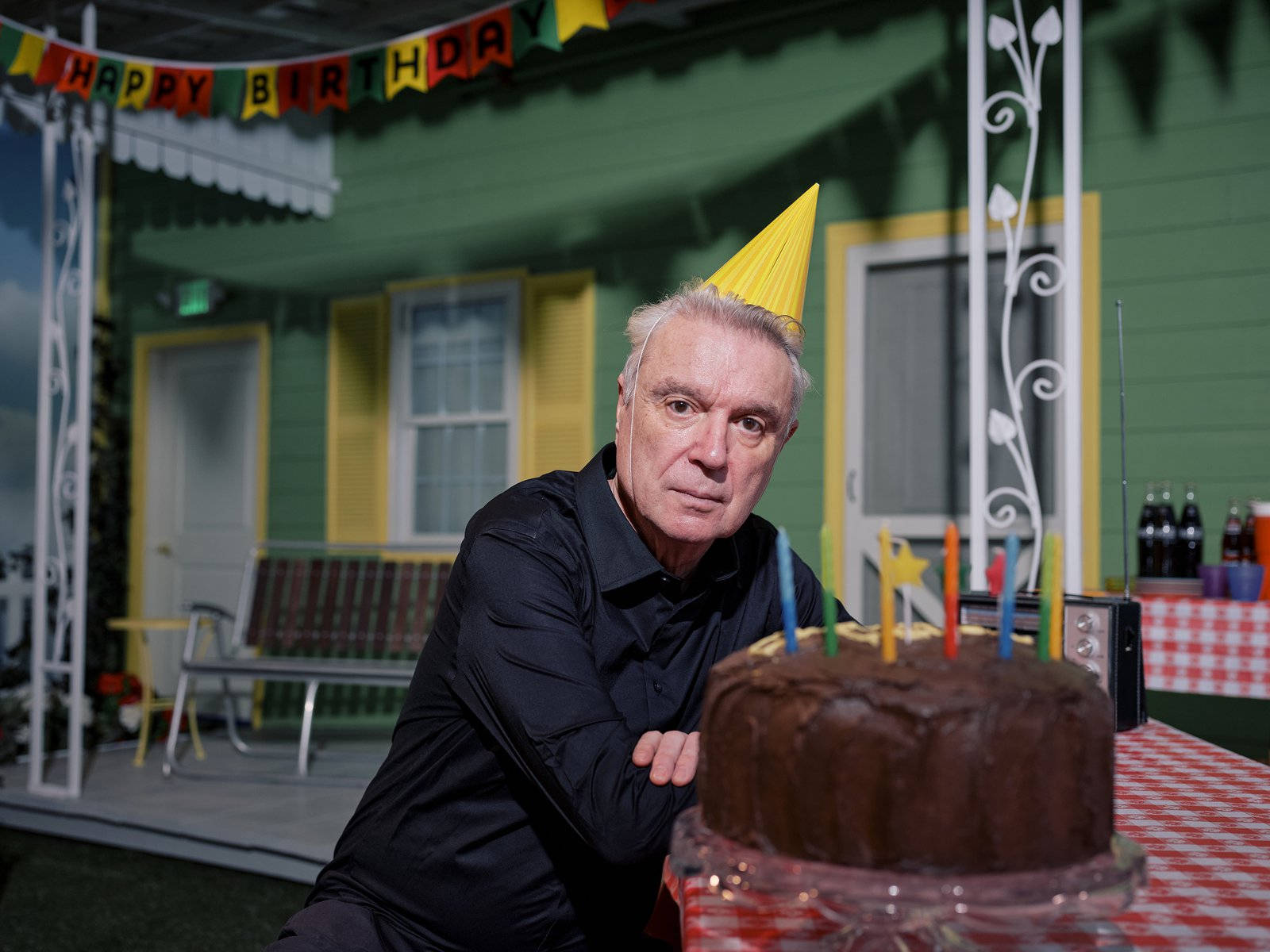 David Byrne Birthday Celebration Photography Background