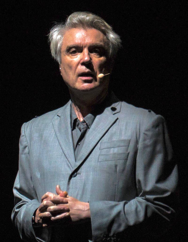 David Byrne Speech Talk Photography Background