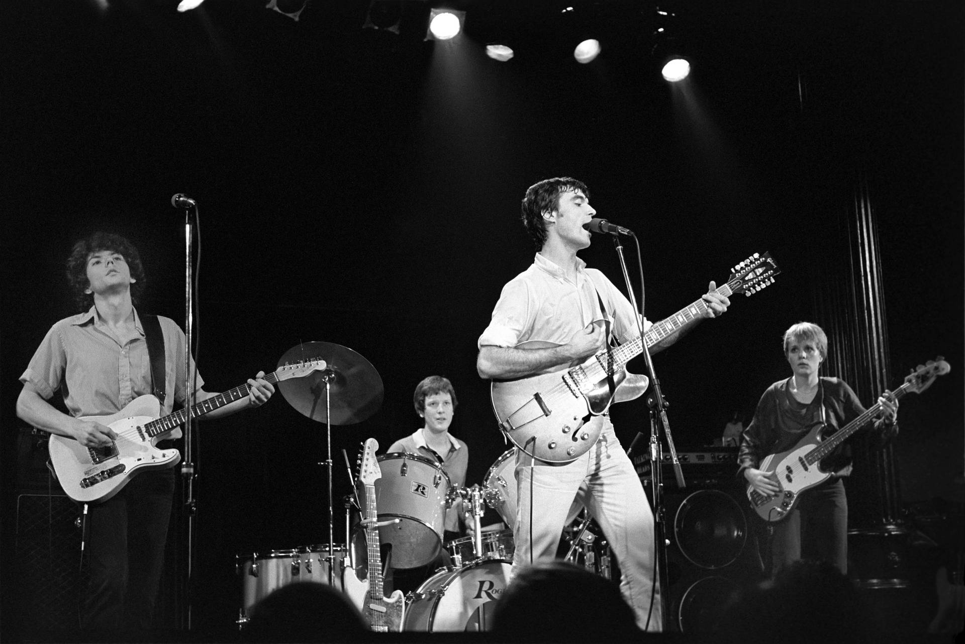 David Byrne Talking Heads Black And White Photography