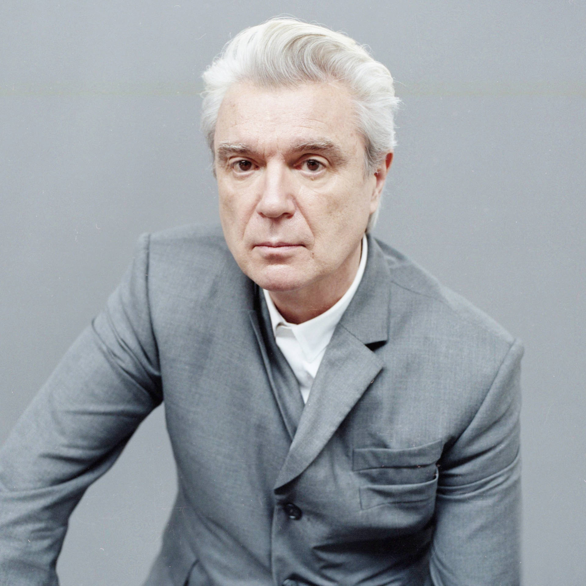 David Byrne Talking Heads Profile Photography