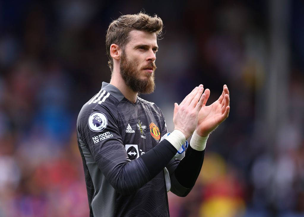 David De Gea Clapping Bare Hands Background