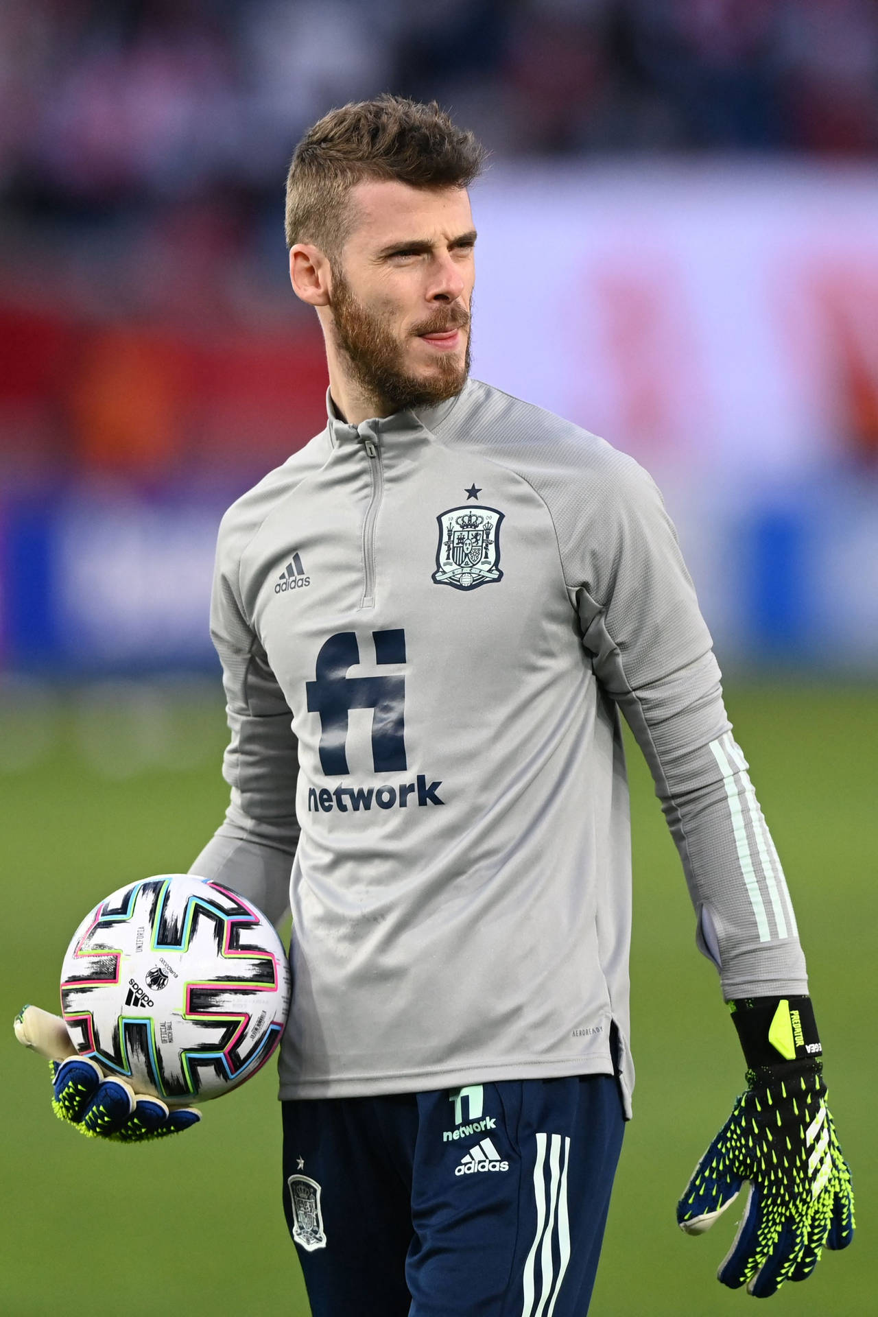 David De Gea Gray Spanish Kit