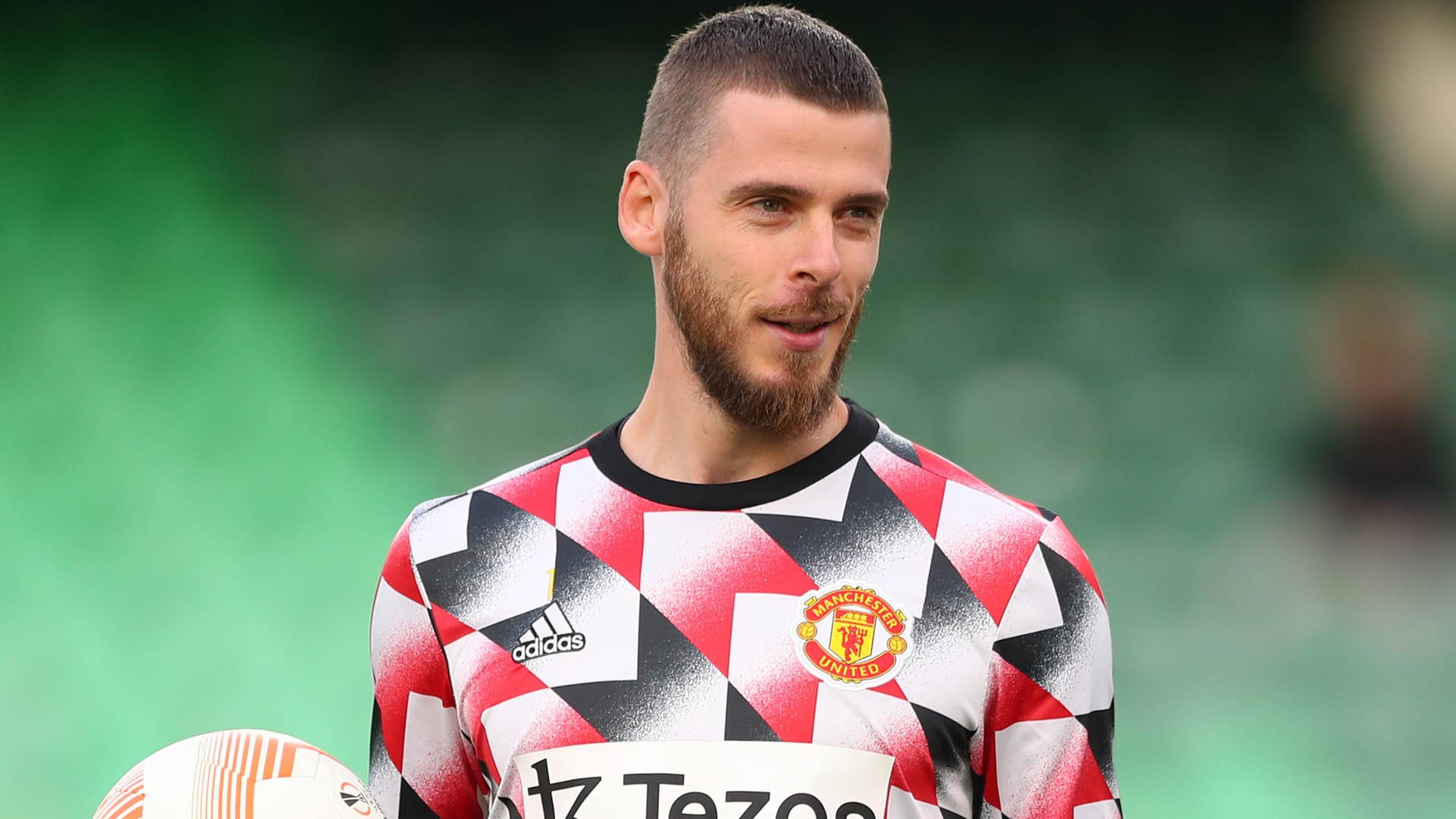 David De Gea Holding Ball Background