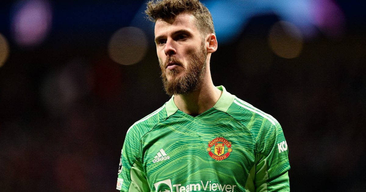 David De Gea In Action During A Football Match.