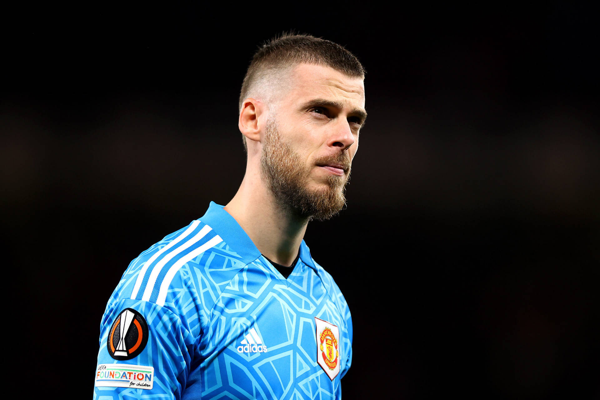 David De Gea Playing In Europa League Background