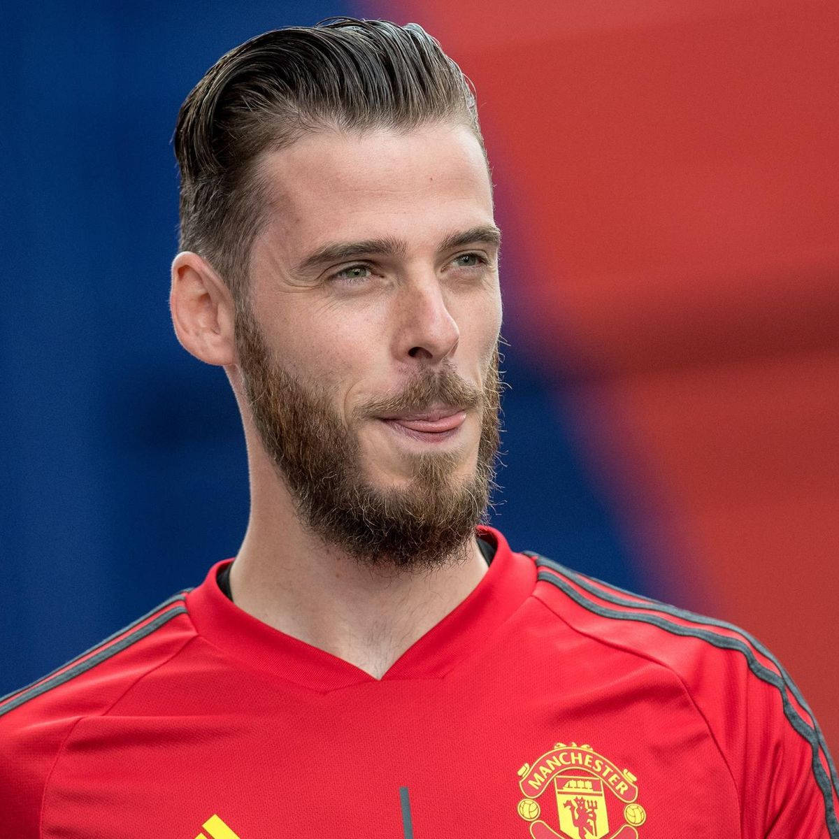 David De Gea Tongue Sticking Out