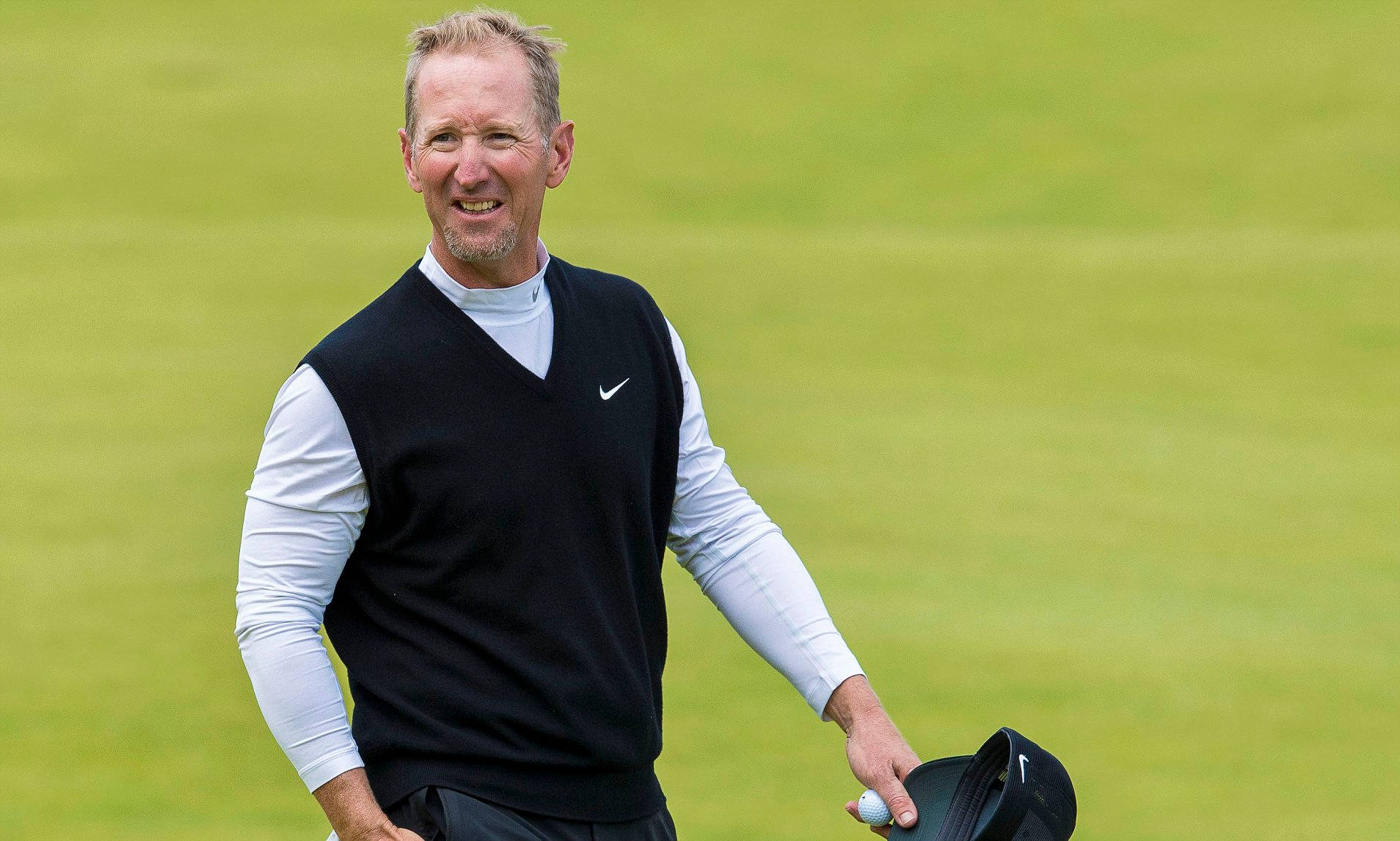 David Duval In Black Nike Top Background