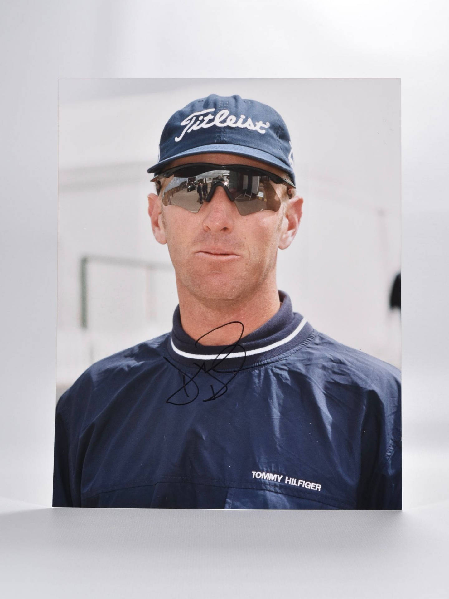 David Duval Minimalist Portrait Background