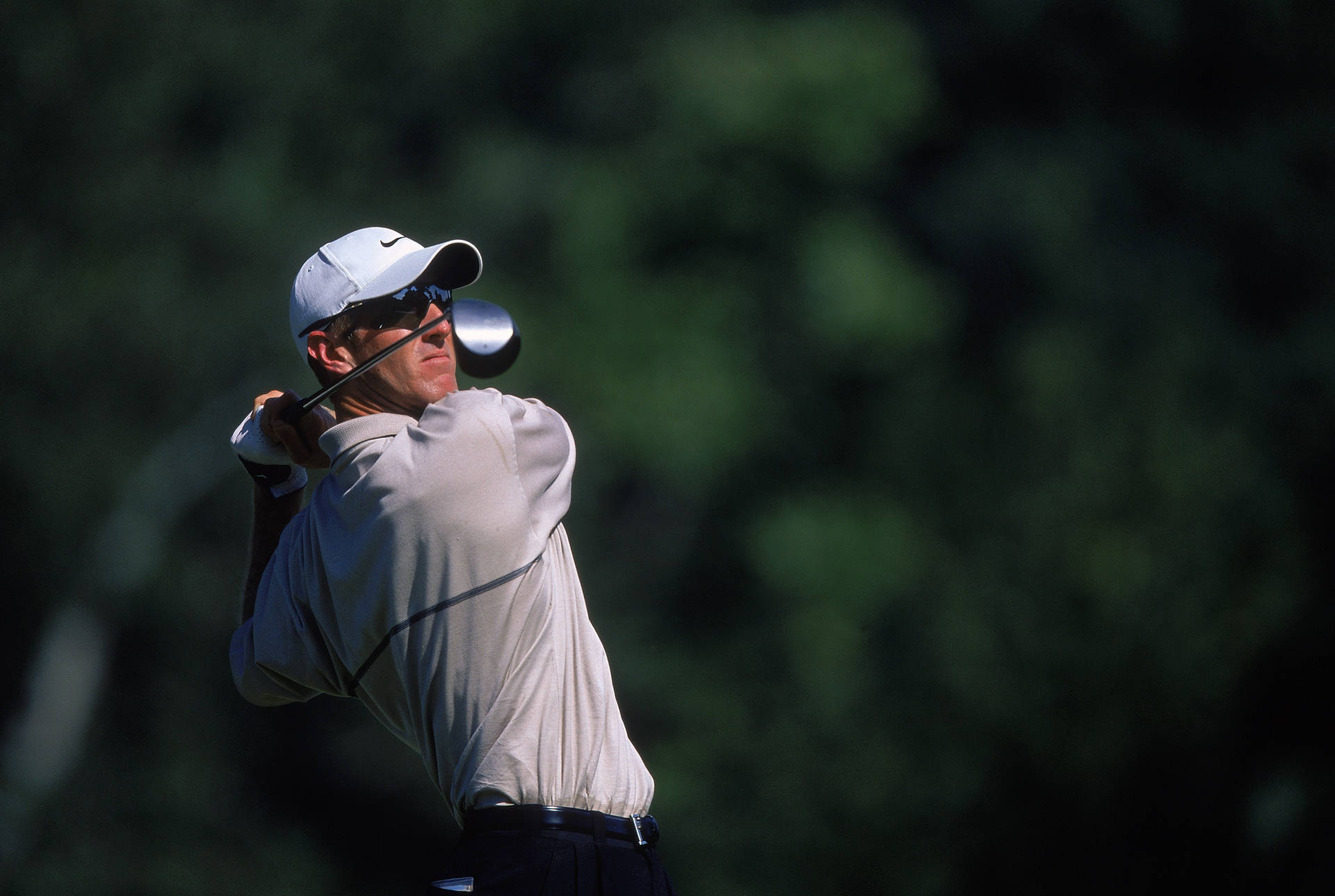 David Duval Swing Golf Club Photographic Background