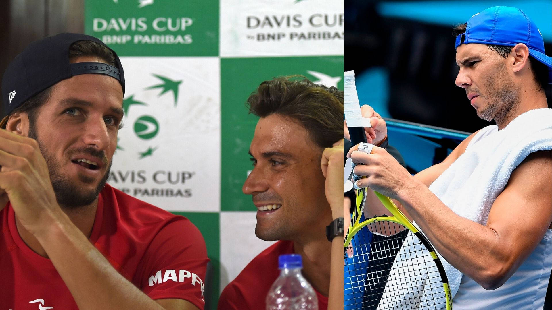 David Ferrer Feliciano Lopez Rafael Nadal