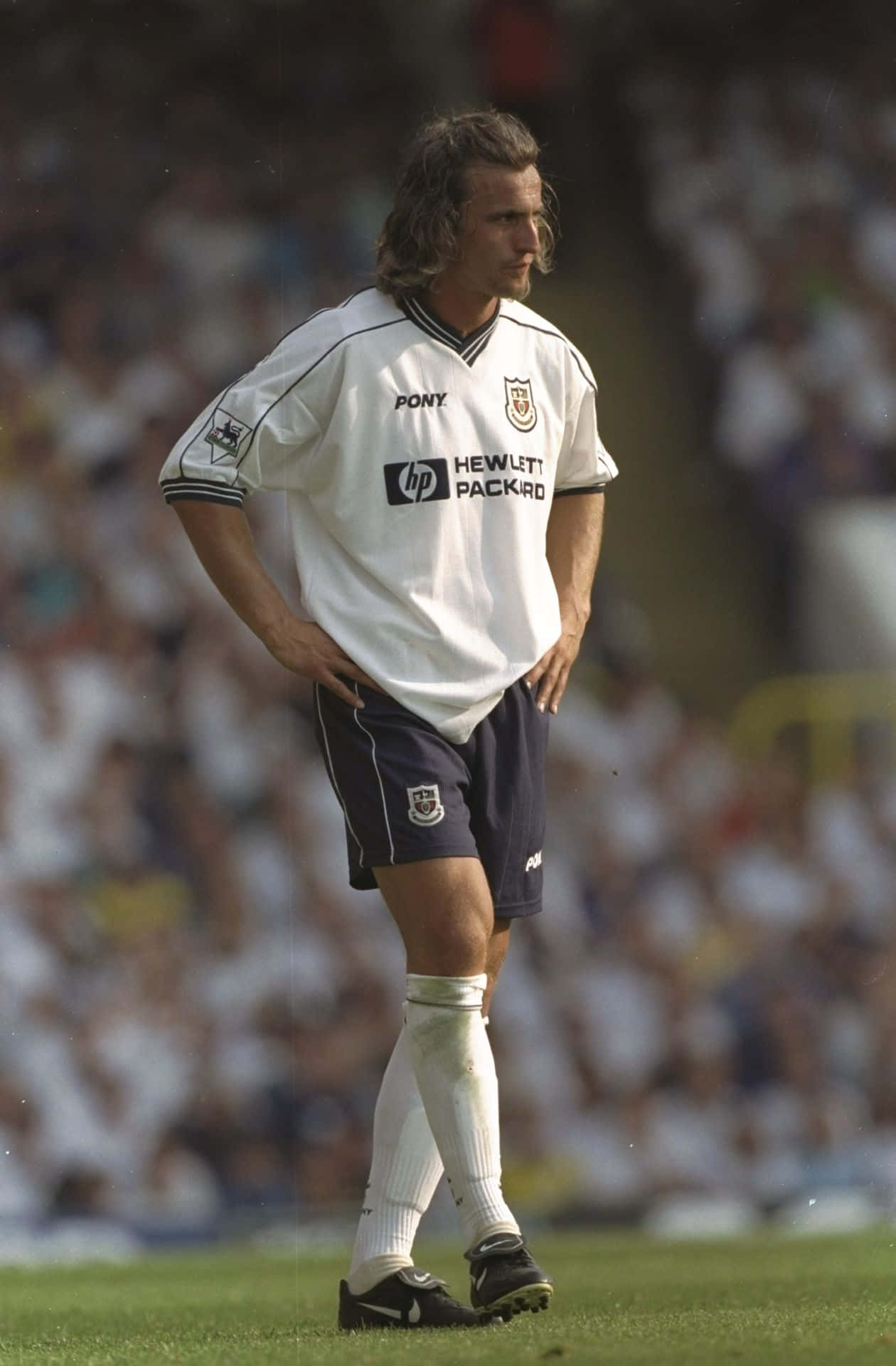 David Ginola Football Vintage Photography Background