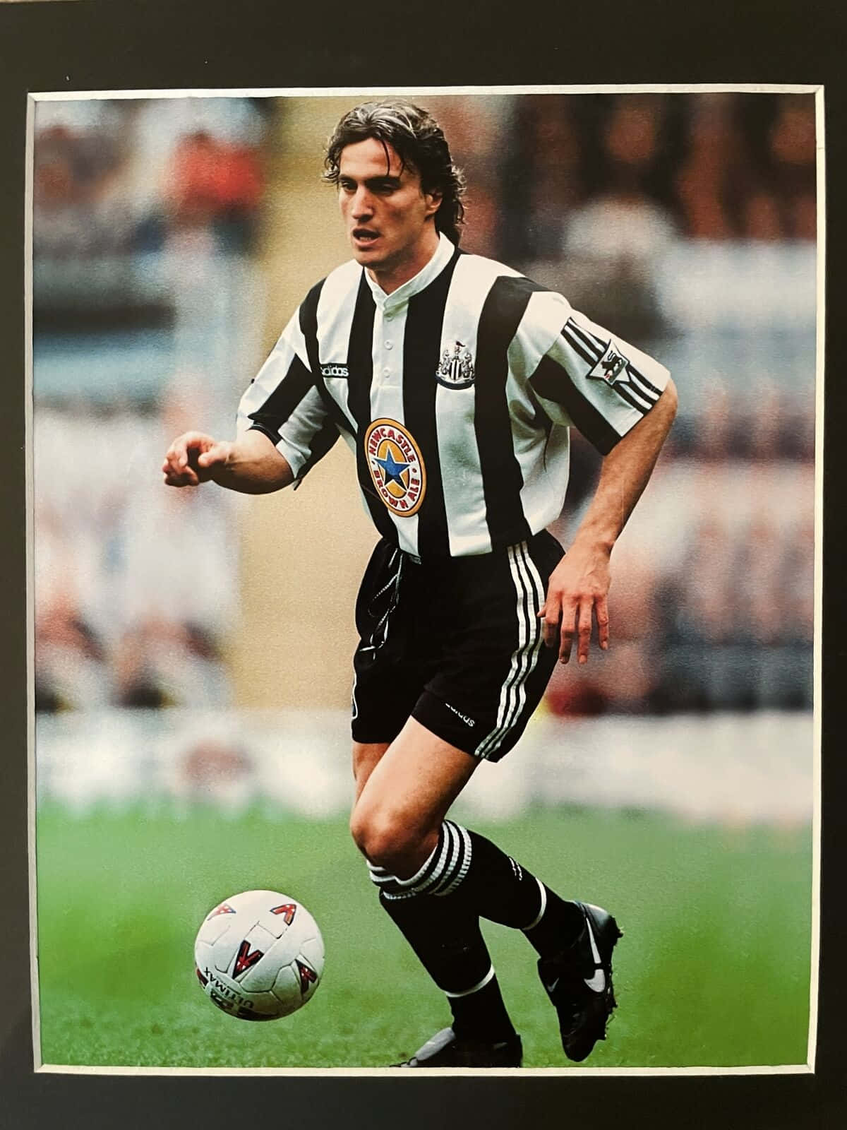 David Ginola Newcastle United France Football Background