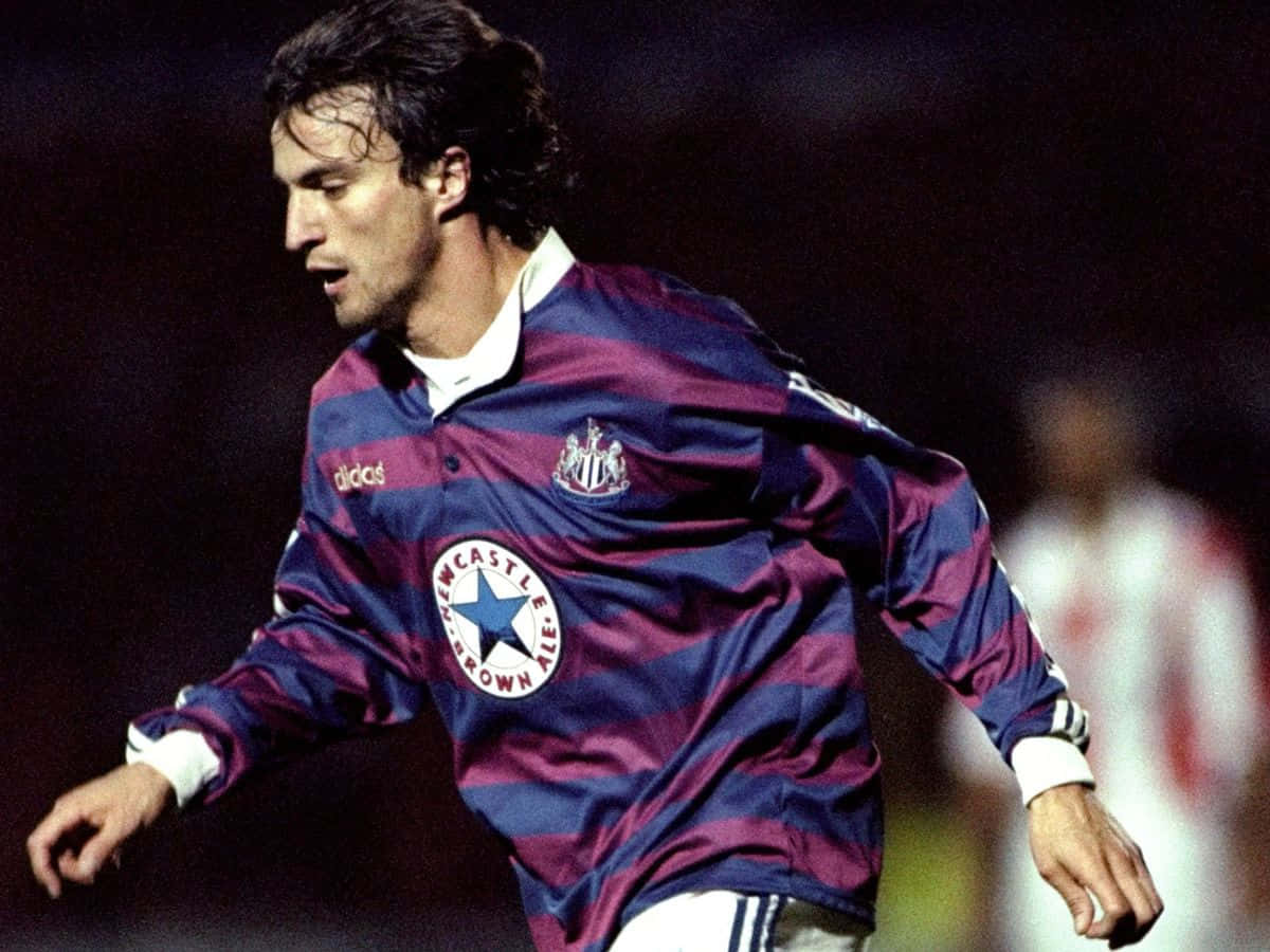 David Ginola Playing Football Photography Background