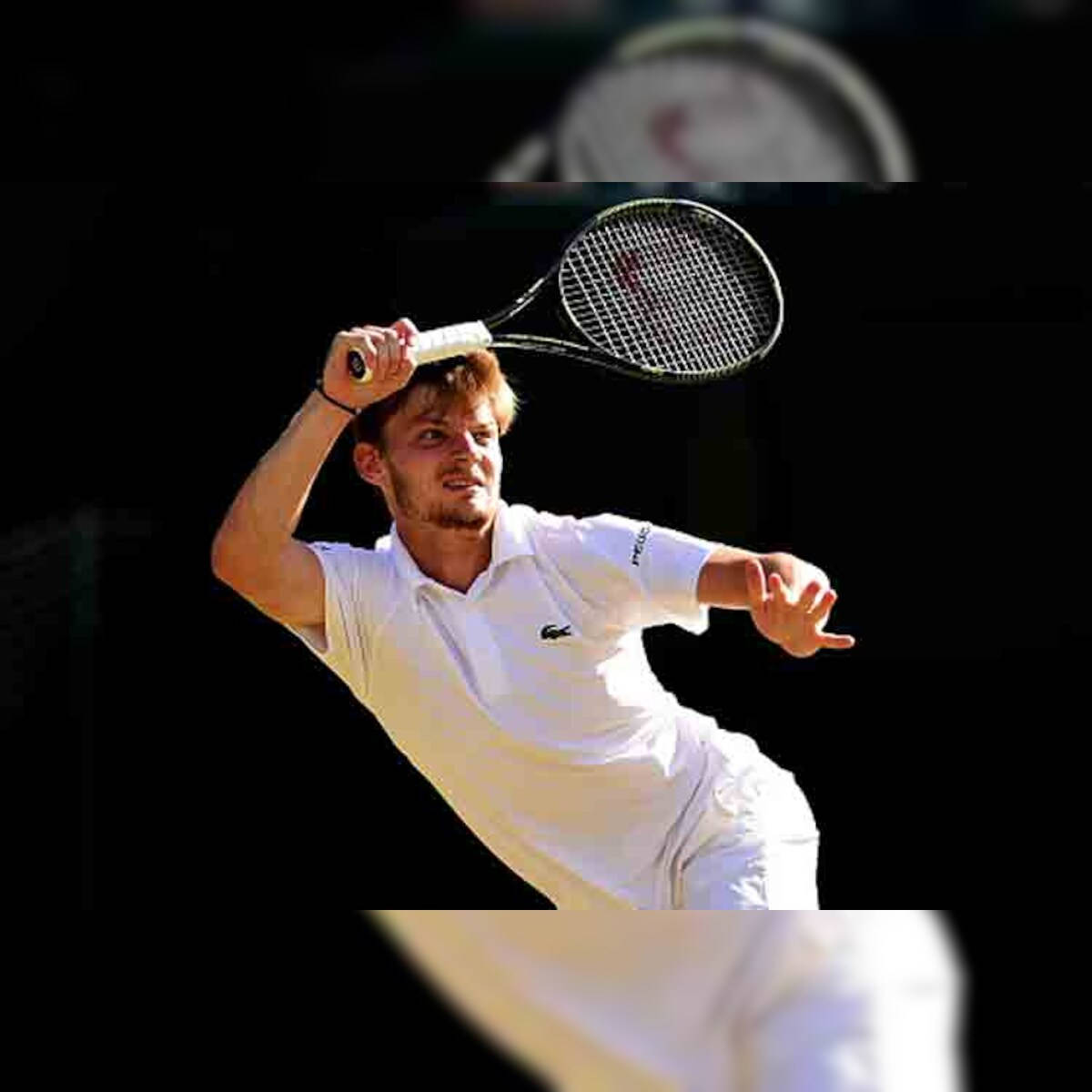 David Goffin All-white Outfit Background