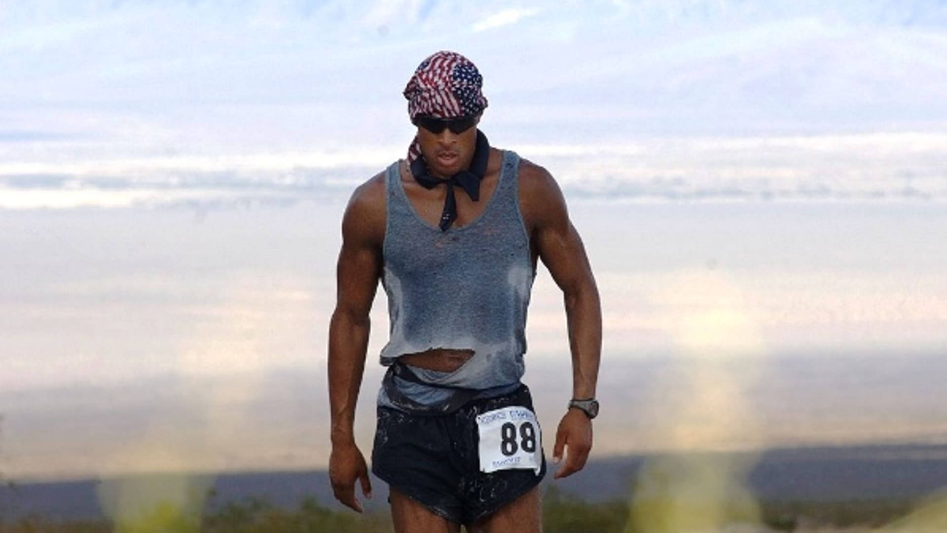 David Goggins In Shades