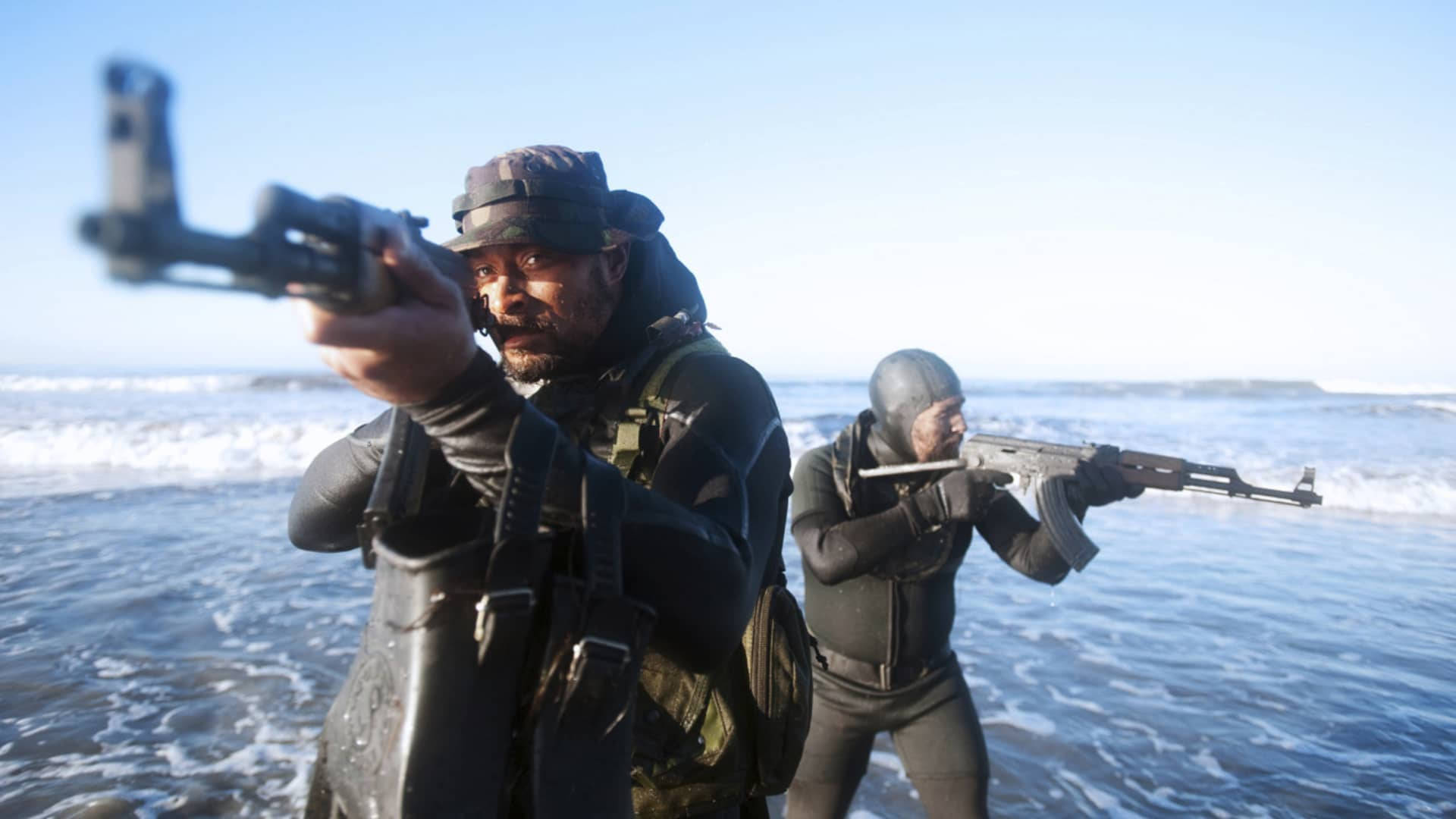 David Goggins In Wet Suit Background