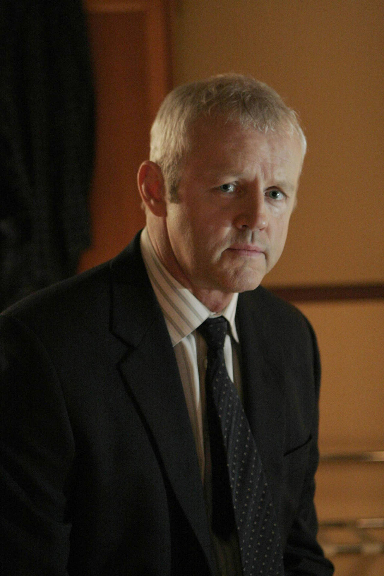 David Morse In A Black Suit And Tie