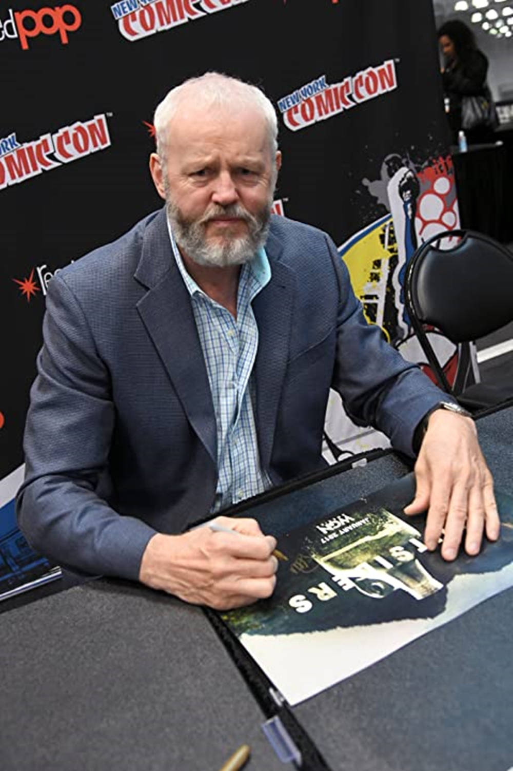 David Morse Signing Comic Con Poster Background