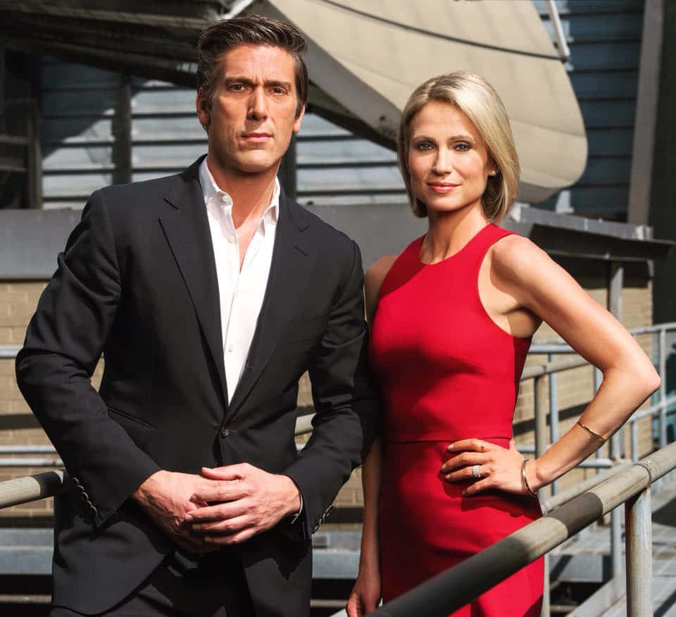 David Muir And Amy Robach Background