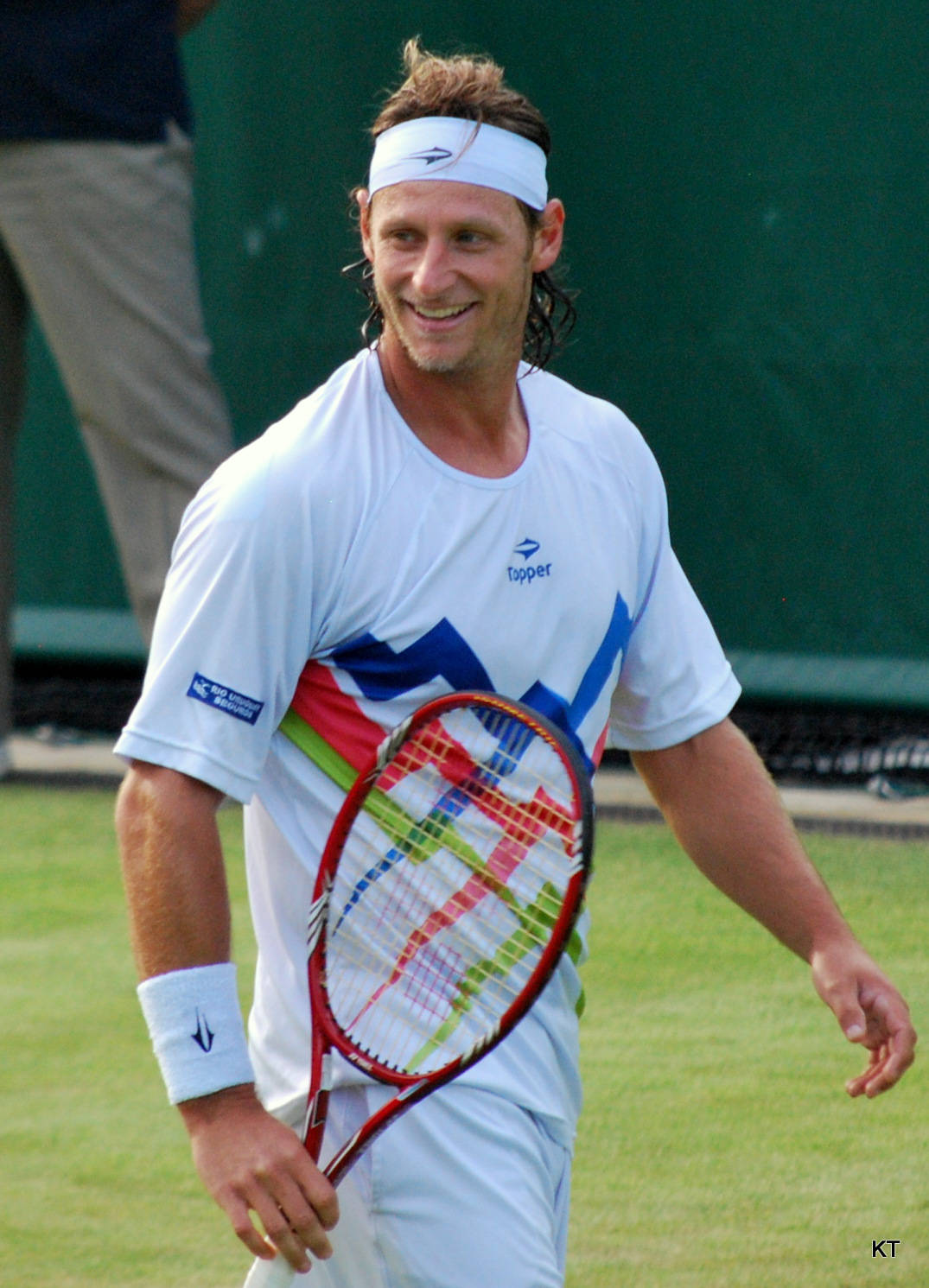 David Nalbandian Racket In Hand Background