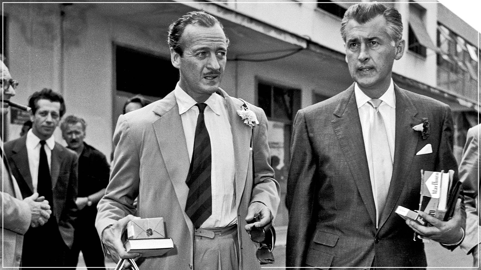 David Niven And Stewart Granger Background