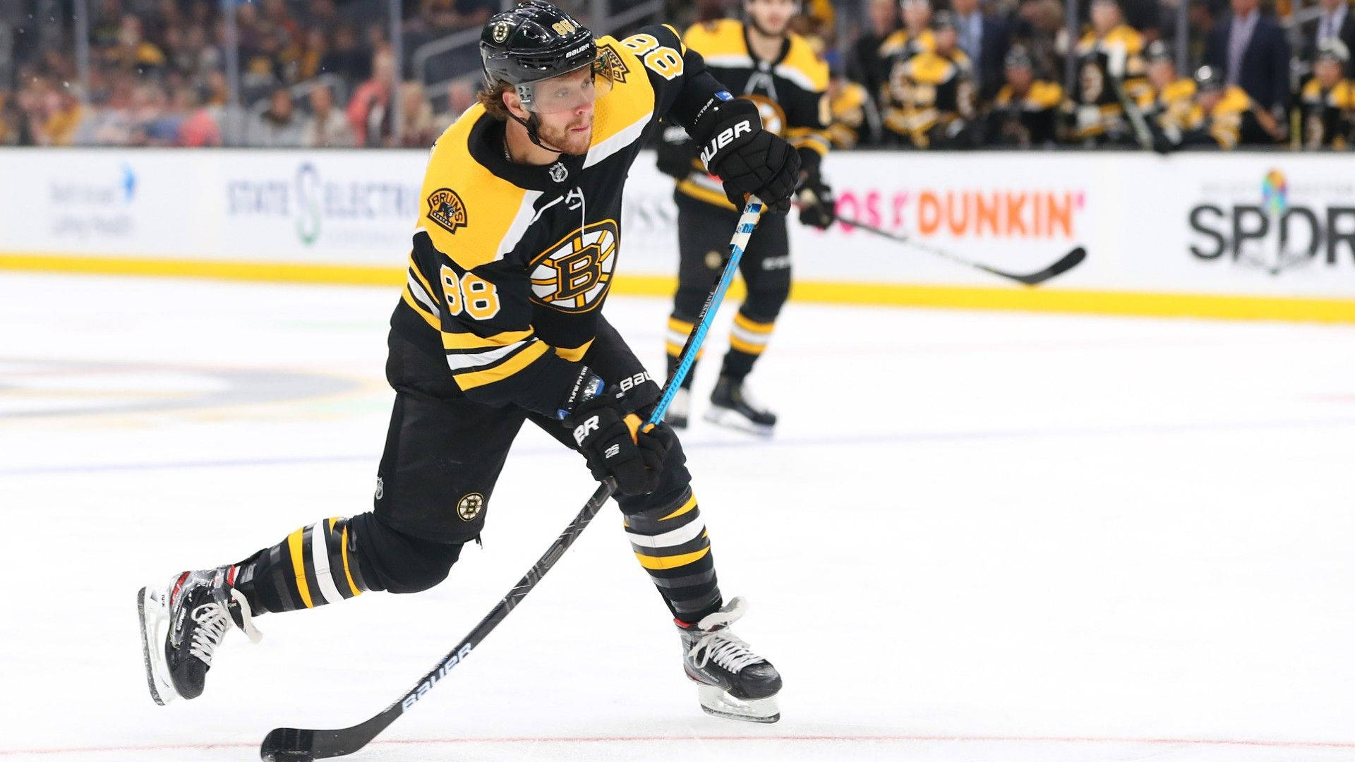 David Pastrnak Boston Bruins Vs. Philadelphia Flyers Background