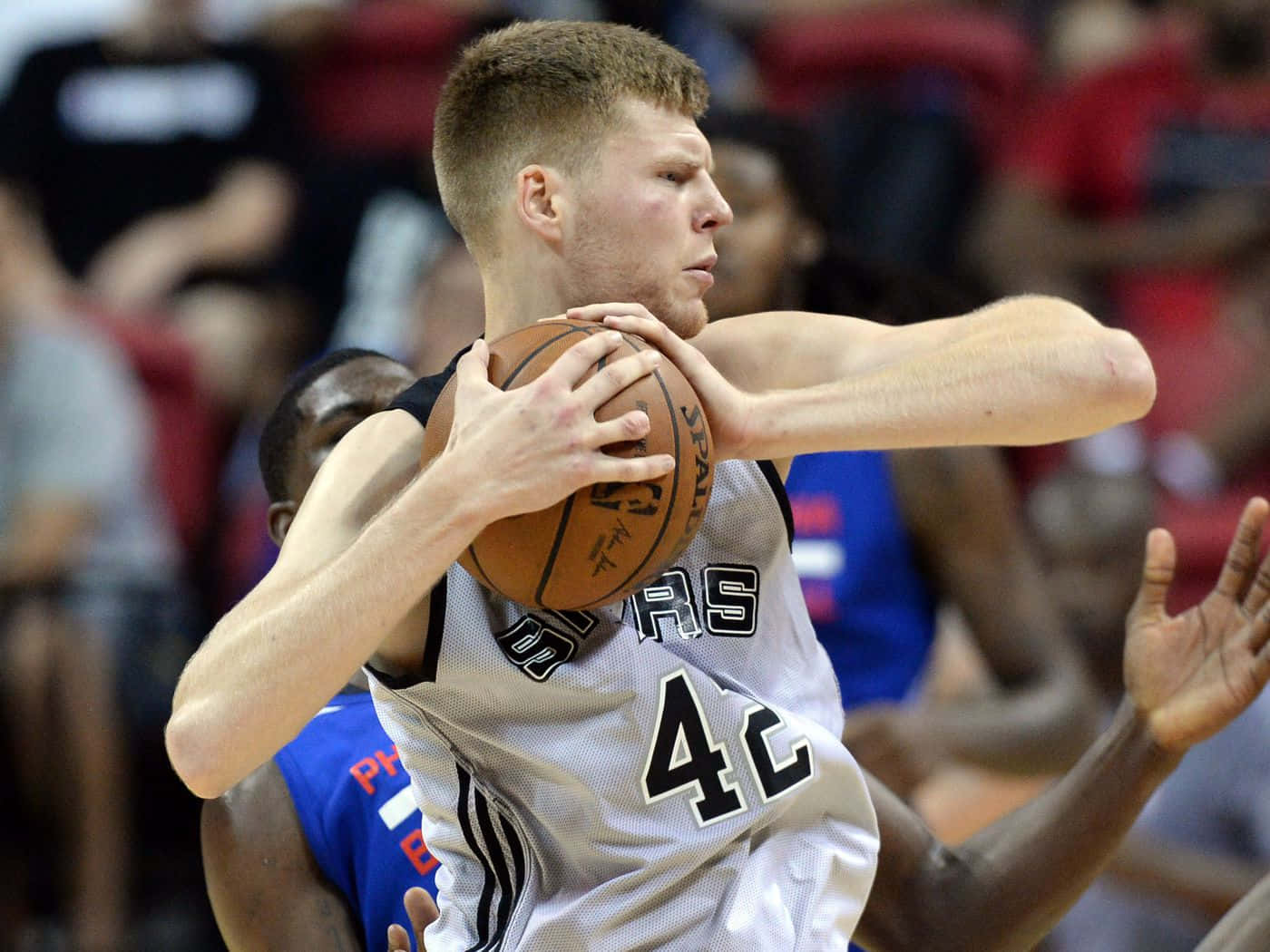 Davis Bertans Throws Black Party Background