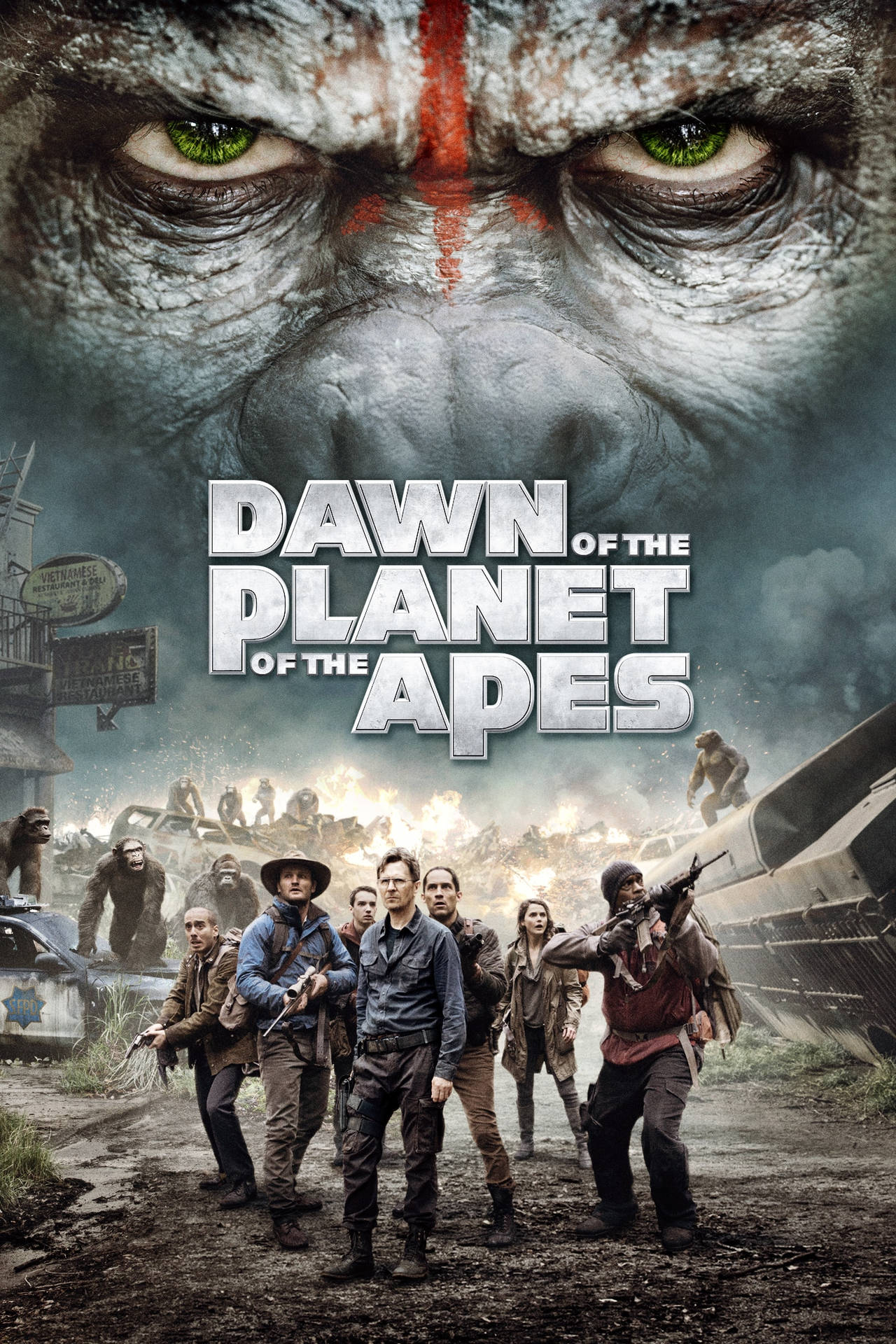 Dawn Of The Planet Of The Apes Background