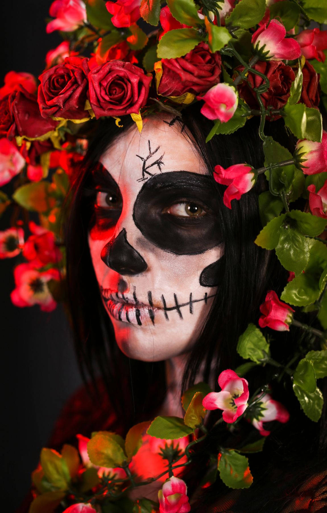 Day Of The Dead: Celebrate Life With Chola Sugar Skulls Background