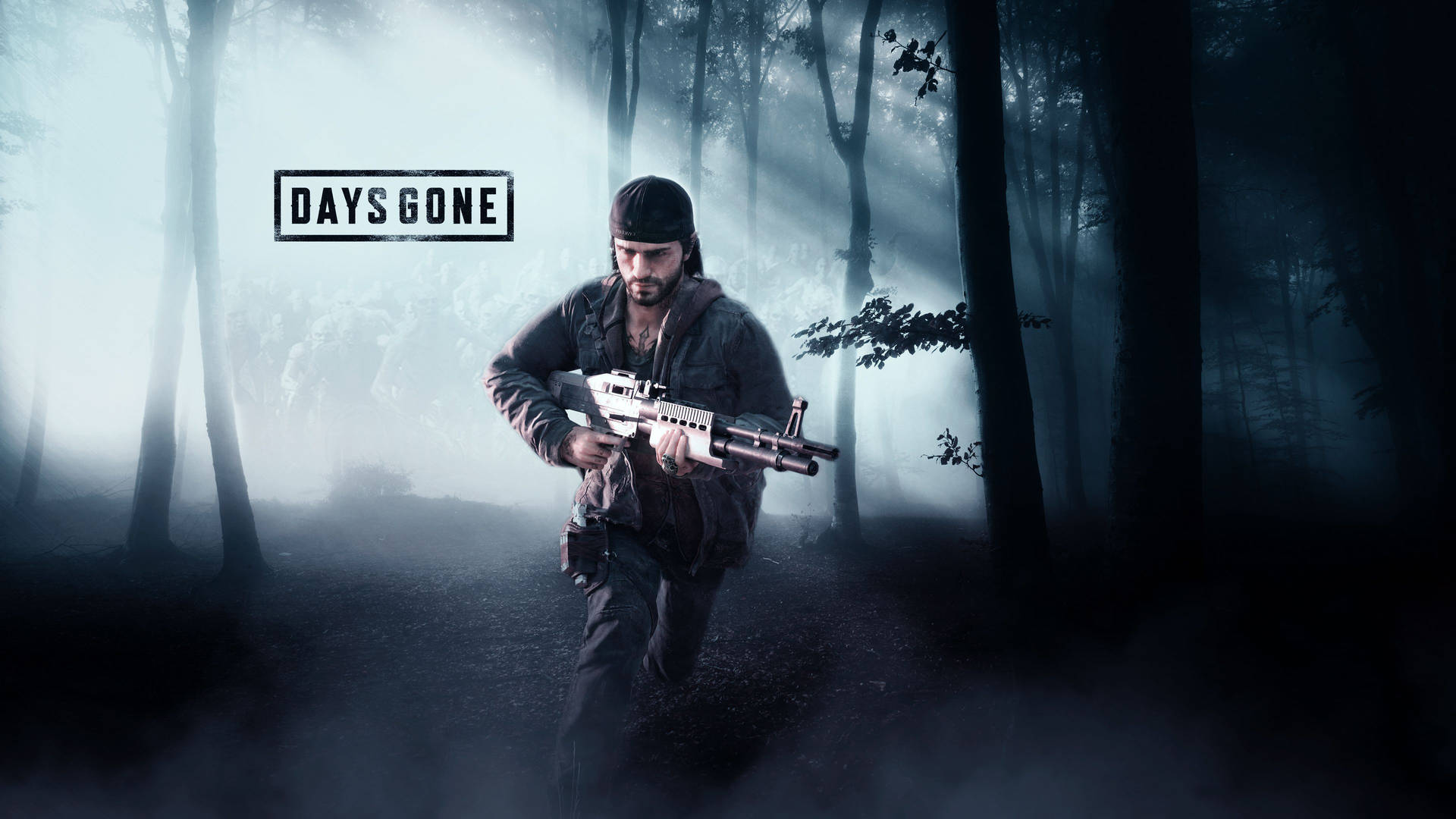Days Gone Deacon In Forest Background