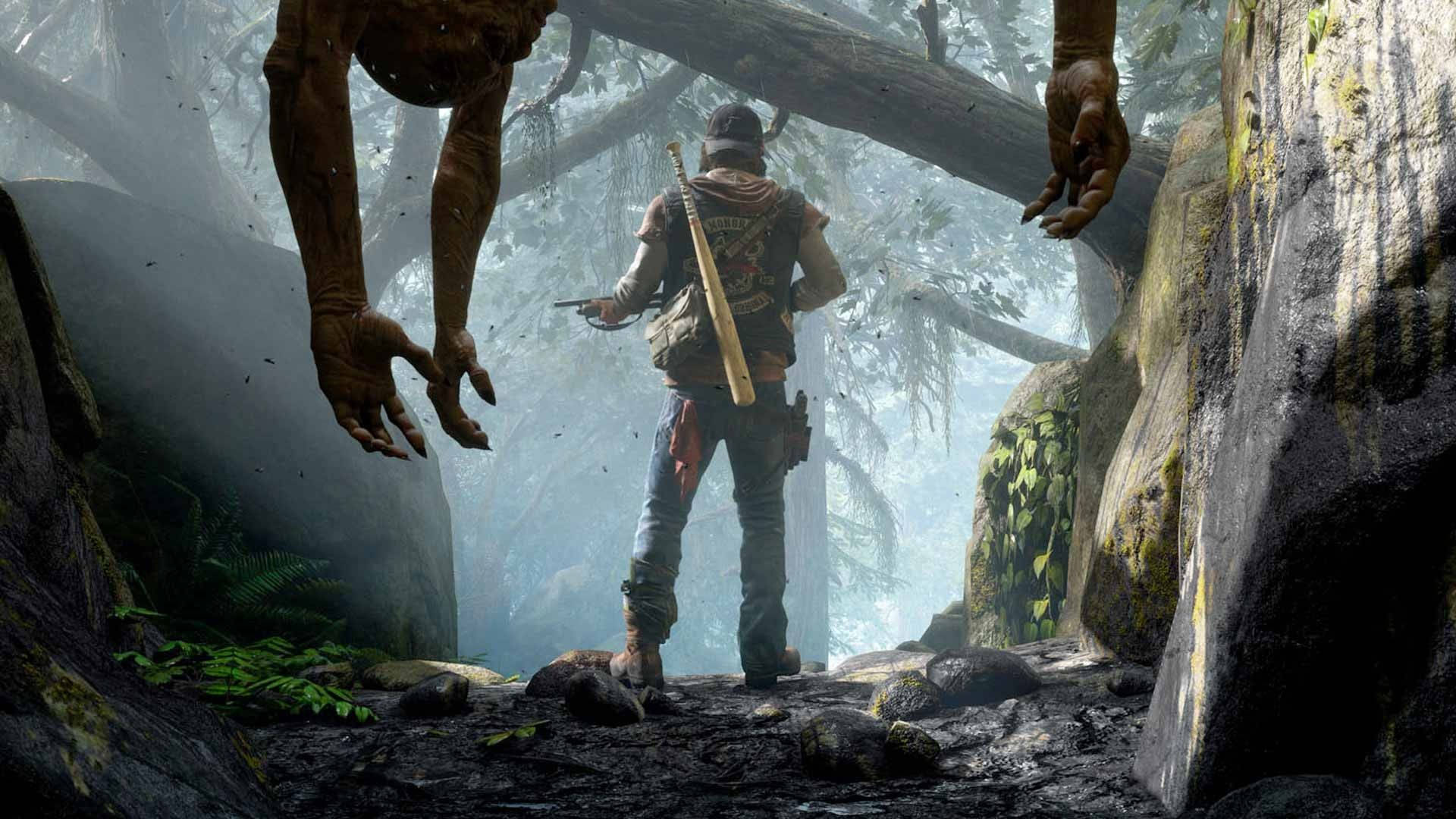 Days Gone Deacon In Jungle Background