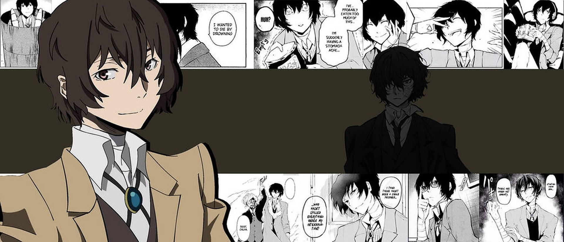 Dazai Manga Collage