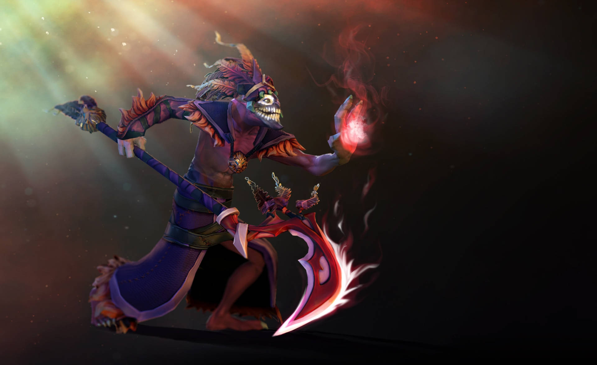 Dazzle Hero Dota 2 Desktop Background