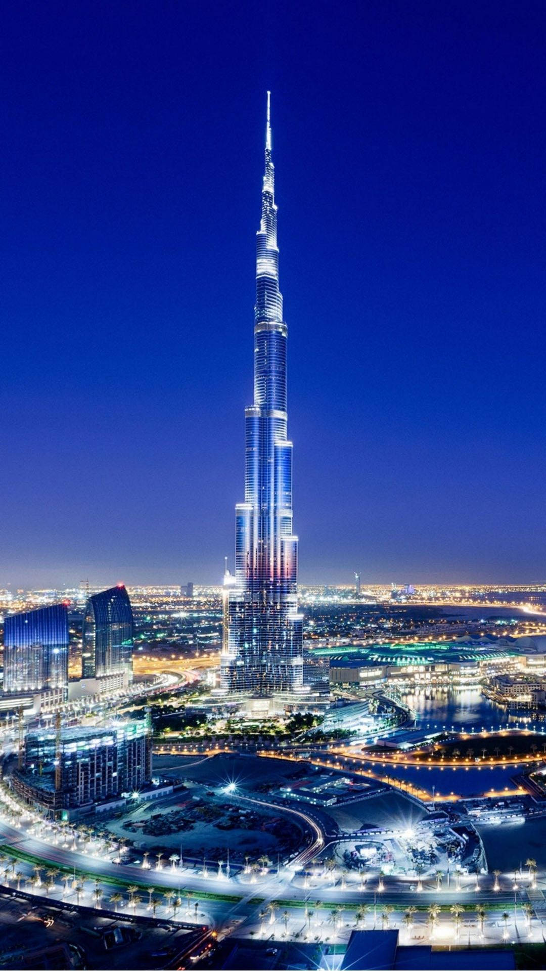 Dazzling Dubai Skyline Background