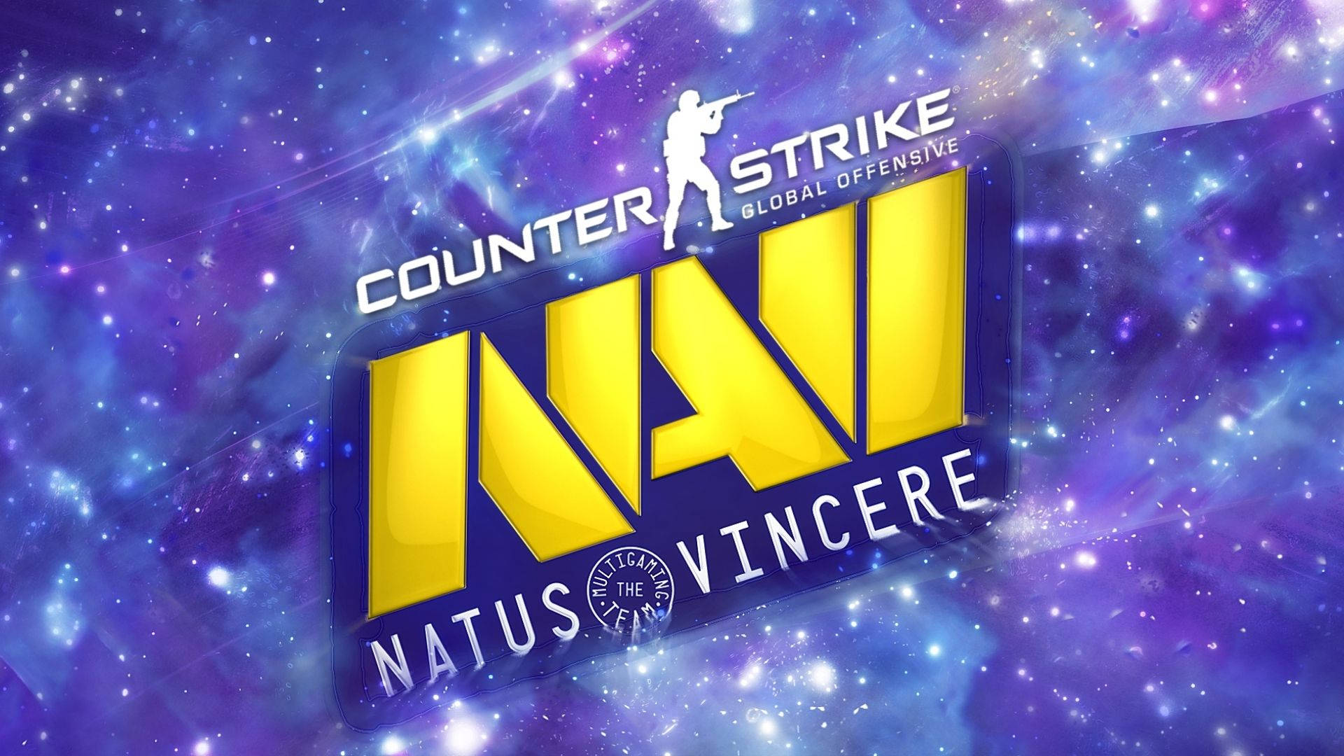 Dazzling Natus Vincere Logo Background