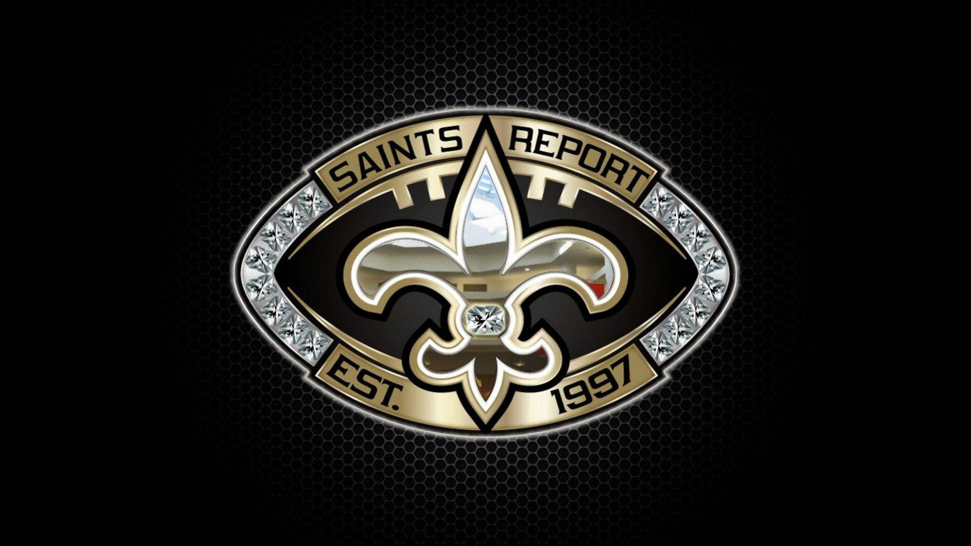 Dazzling New Orleans Saints Logo Background